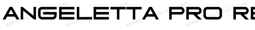 Angeletta Pro Regular字体转换